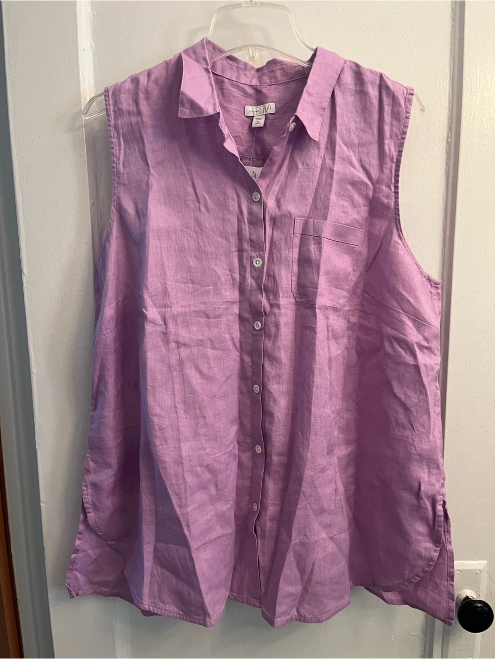 J. Jill Linen Sleeveless Top